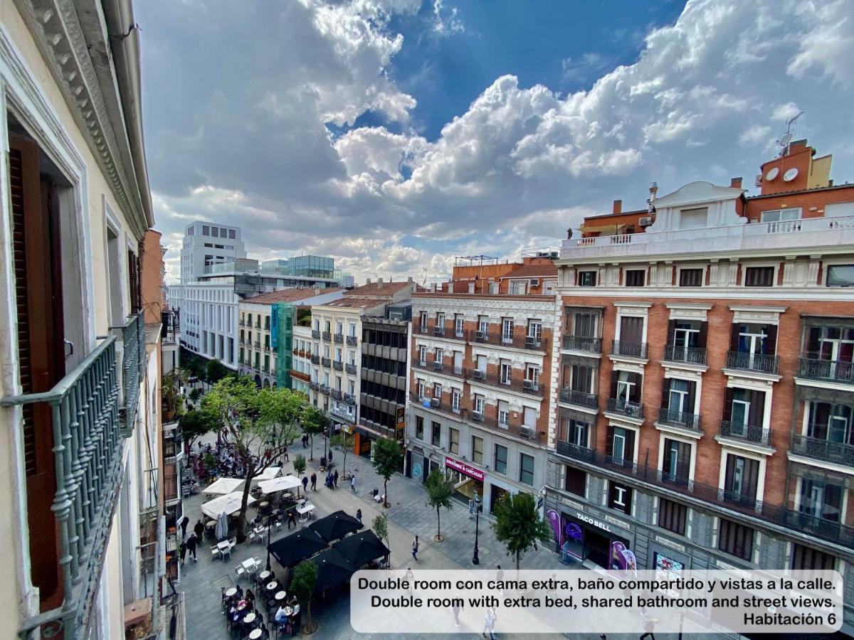 Gran Via Sol Rooms Madrid Eksteriør bilde